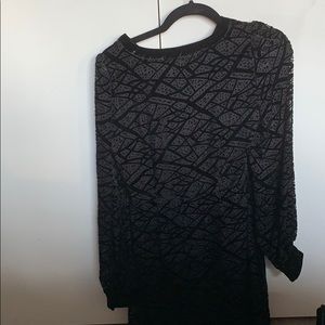 & other stories velvet dress